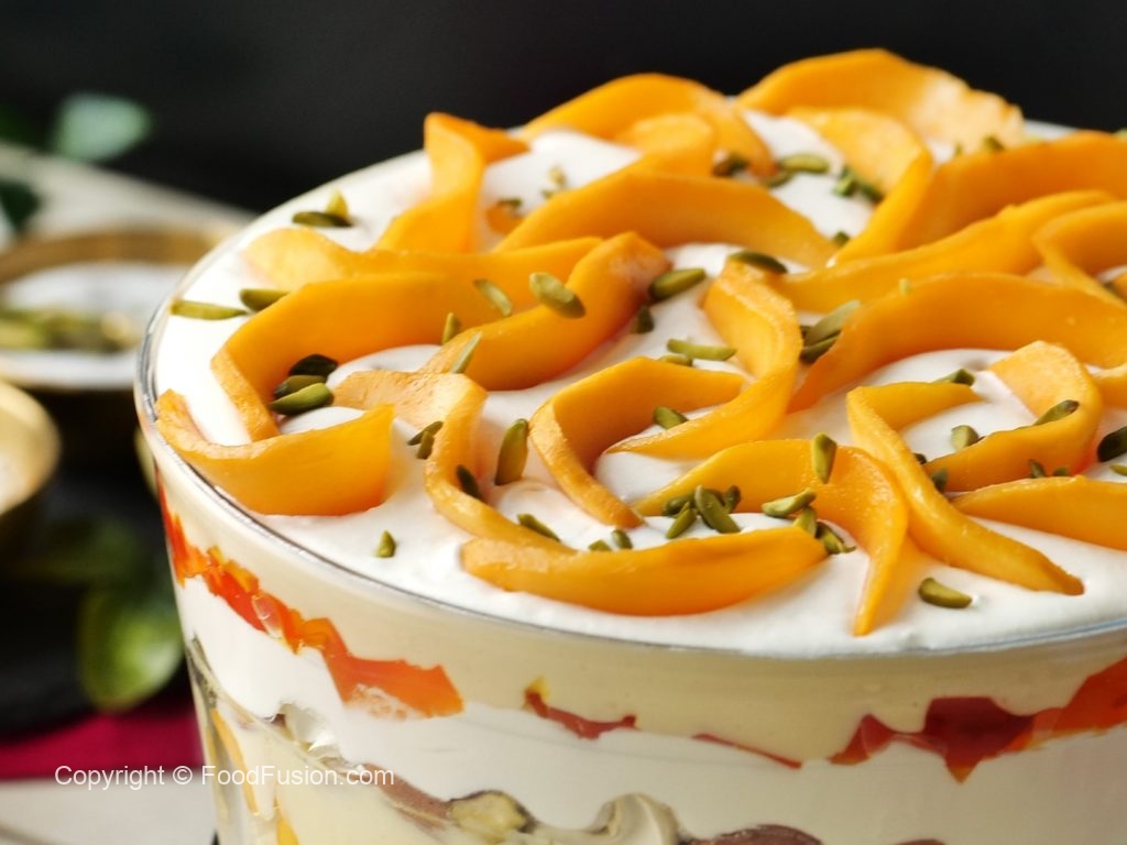 Mango Trifle Delight – Food Fusion